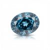 9 Carat Fancy Vivid Blue Oval shape, lab diamond