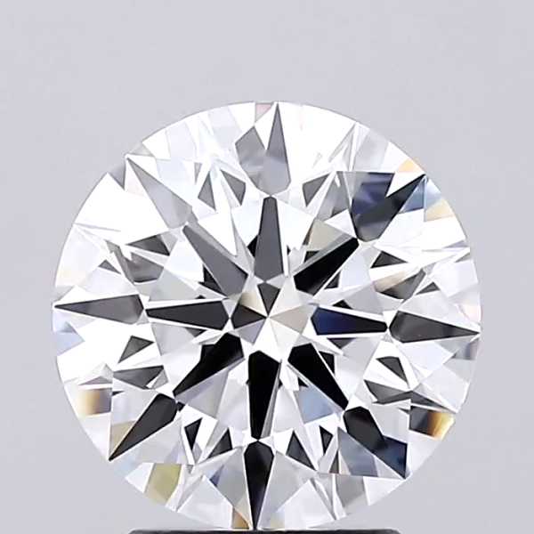2.62 Carats Round Lab Diamond F VVS1