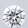 2.75 Carat Round Lab Diamond G VVS2
