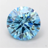 3.05 carat fancy vivid blue diamond