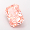 5.02 carat radiant fancy vivid pink diamond