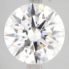 5.11 carat round lab diamond F VVS2
